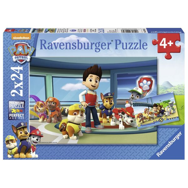 Ravensburger Paw Patrol 09085 2 x 24 Τεμ. Παζλ