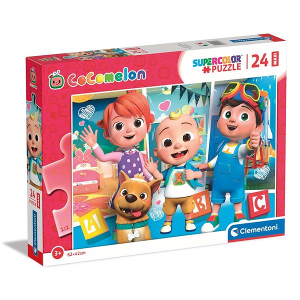 Clementoni Clementoni Maxi S.C. Cocomelon 1200-226 24 Τεμ. Παζλ