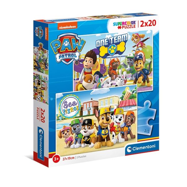 Clementoni Clementoni S.C. Paw Patrol 1200-779 2 x 20 Τεμ. Παζλ