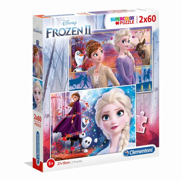 Clementoni Clementoni Frozen 2 1200-21609 2 x 60 Τεμ. Παζλ