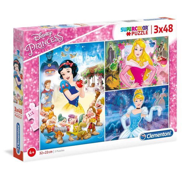 Clementoni Clementoni Disney - Princess 1200-252 2 x 48 Τεμ. Παζλ