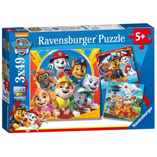 Ravensburger Paw Patrol 05048 3 x 49 Τεμ. Παζλ
