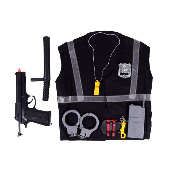 Σετ Αστυνομικού με Αξεσουάρ & Γιλέκο 88732 Αξεσουάρ Δράσης