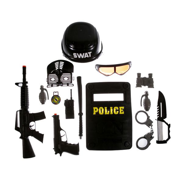 Σετ Αστυνομικού με Όπλο & Αξεσουάρ Sj-1 Αξεσουάρ Δράσης
