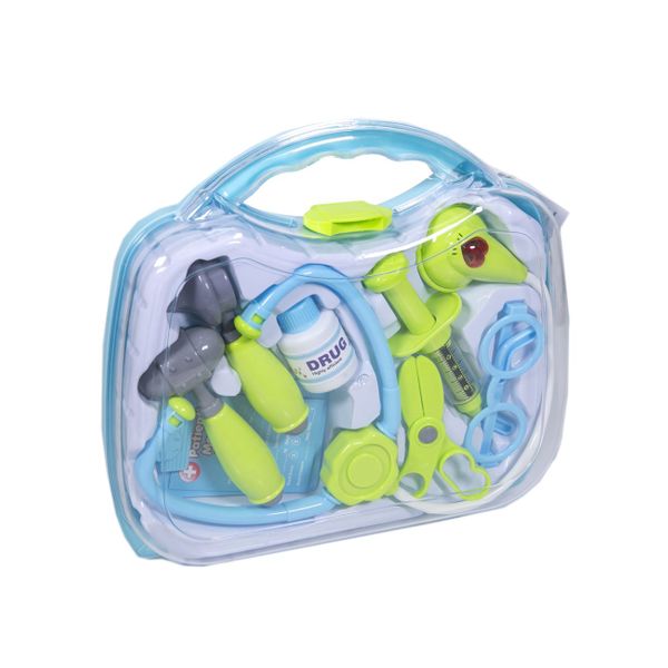 Σετ Γιατρού Εργαλεία Γαλάζιο Βαλίτσα D150 PCS4B Παιχνίδι Μίμησης