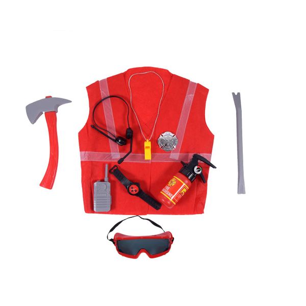 Σετ Πυροσβέστη με Αξεσουάρ & Γιλέκο 99003 Παιχνίδι Μίμησης