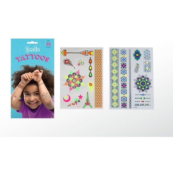 Τατουάζ Σώματος Neon 22τμχ ΤΑ396-323 Styling