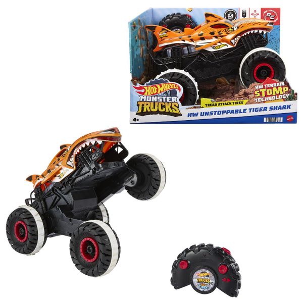 Hot Wheels Hot Wheels R/C MT Tiger Shark HGV87 Τηλεκατευθυνόμενο