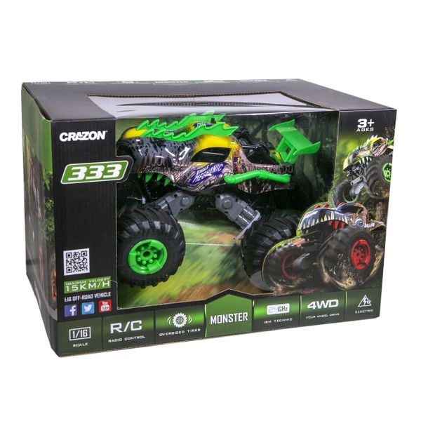 OEM 4WD Monster Truck Δεινόσαυροι 333-DJ19162 Τηλεκατευθυνόμενο