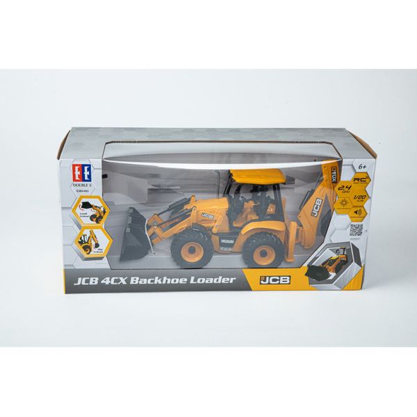 DoubleEagle Φορτωτής JCB Με Τσάπα E589-003 Τηλεκατευθυνόμενο