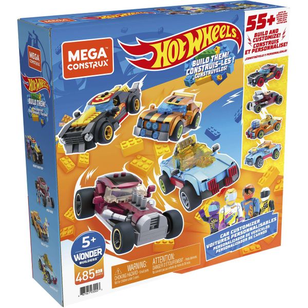Mega Bloks Mega Bloks H.Wheels Πρόκληση 485Τεμάχια Vm13 Τουβλάκια