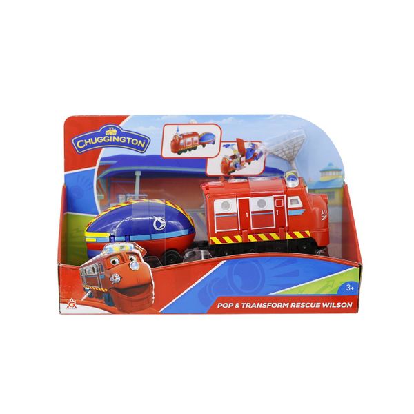 Chuggington Pop & T. Rescue Wilson 890201 Τρένο