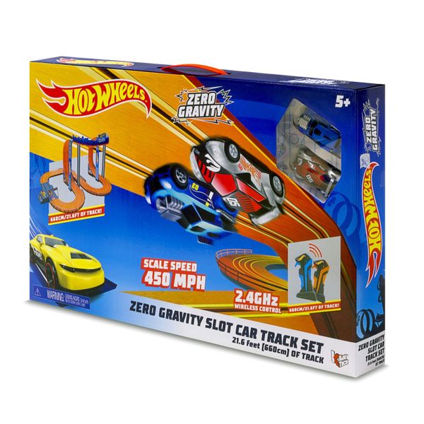 Hot Wheels Slot Zero Cravity Car x 2 83161 Αυτοκινητόδρομος