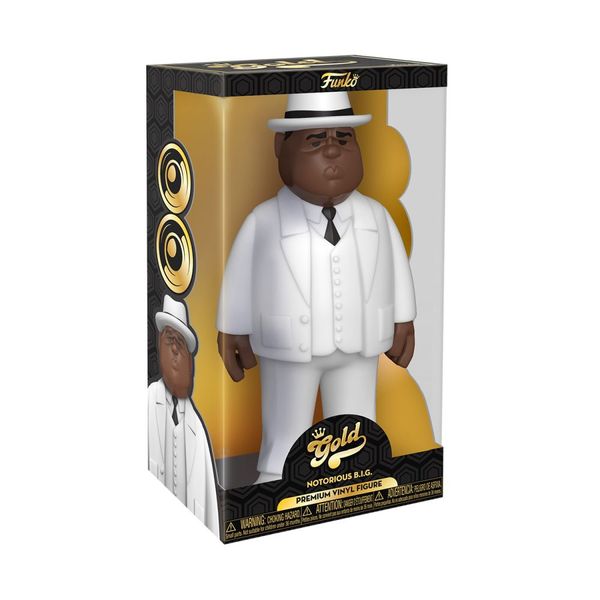 Funko Pop! Funko Pop! Biggie Smalls - White Suit Premium 30.48cm Gold Φιγούρα