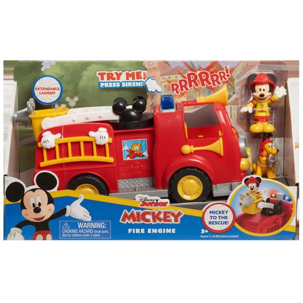 Mickey Πυροσβεστικό Όχημα Με 2 Φιγούρες C00000