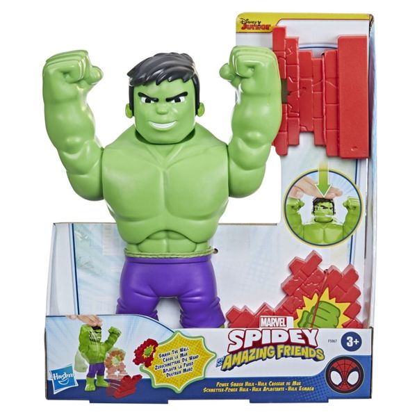 Spidey & Friends Power Smash Hulk F5067 Φιγούρα