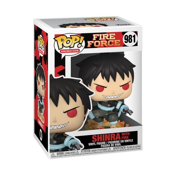 Funko Pop! Fire Force - Shinra with Fire #981 Φιγούρα