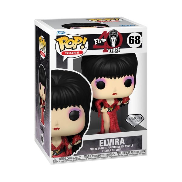 Funko Pop! Elvira 40 Years – Elvira #68 Φιγούρα