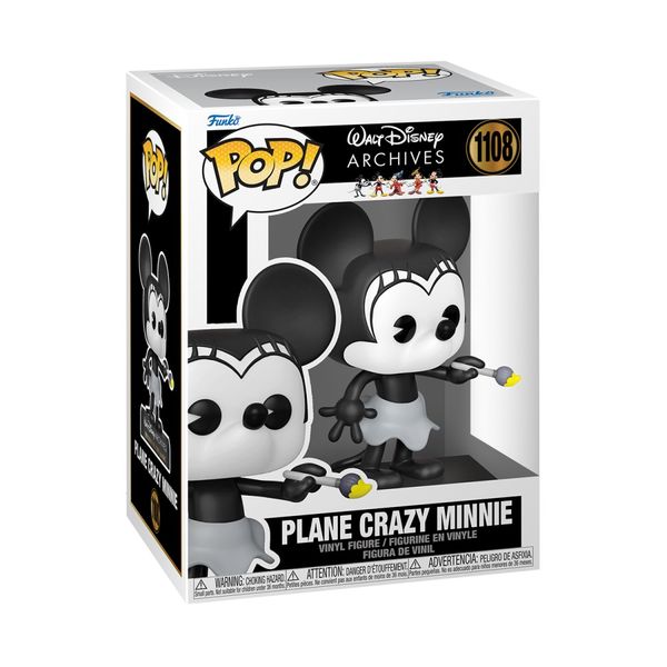 Funko Pop! Funko Pop! Disney Archives - Plane Crazy Minnie #1108 Φιγούρα