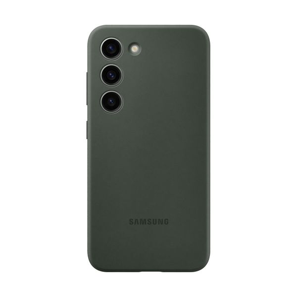 Samsung Galaxy S23 Silicone Cover Khaki Θήκη Κινητού