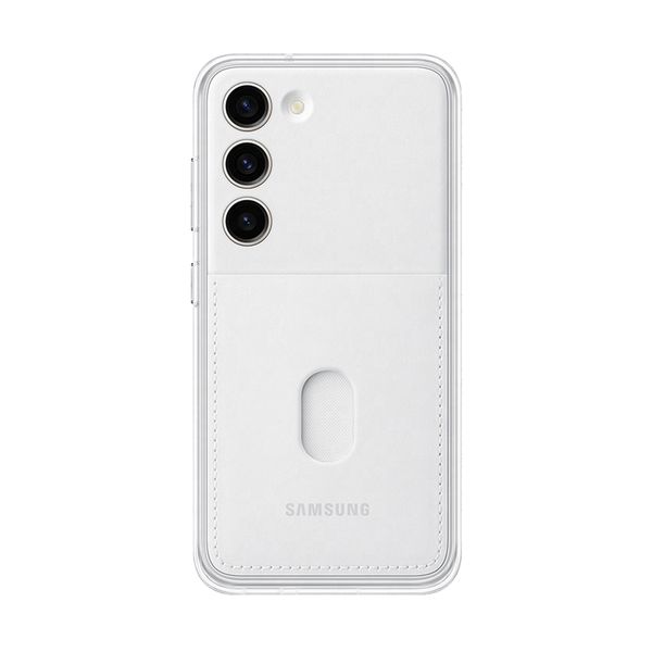 Samsung Galaxy S23 Frame Cover White Θήκη Κινητού