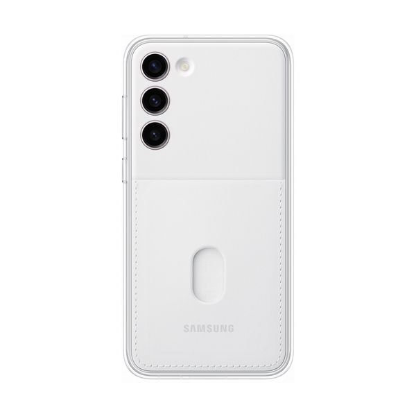 Samsung Galaxy S23+ Frame Cover White Θήκη Κινητού