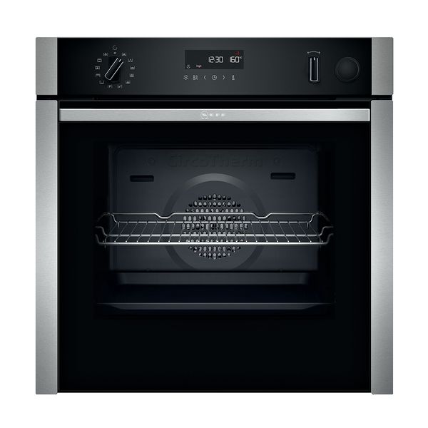 Neff B6AVH7AN1 Inox Φούρνος Εντοιχιζόμενος