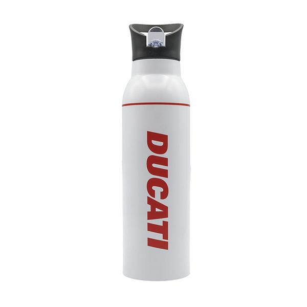 Ducati Bottle White Ανοξείδωτο Μπουκάλι