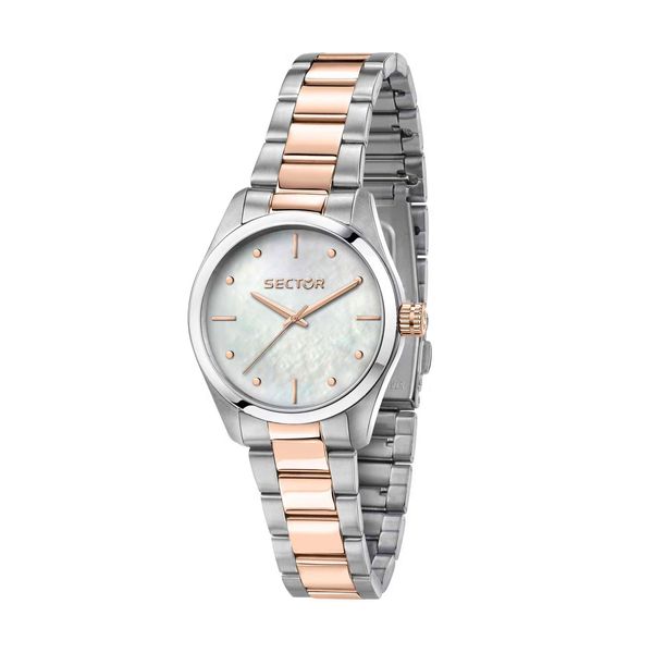 Sector 270 Two Tone Stainless Steel Bracelet Ρολόι Χειρός