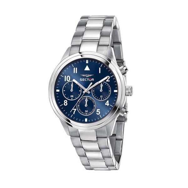 Sector Sector 670 Chronograph Silver Stainless Steel Bracelet Ρολόι Χειρός