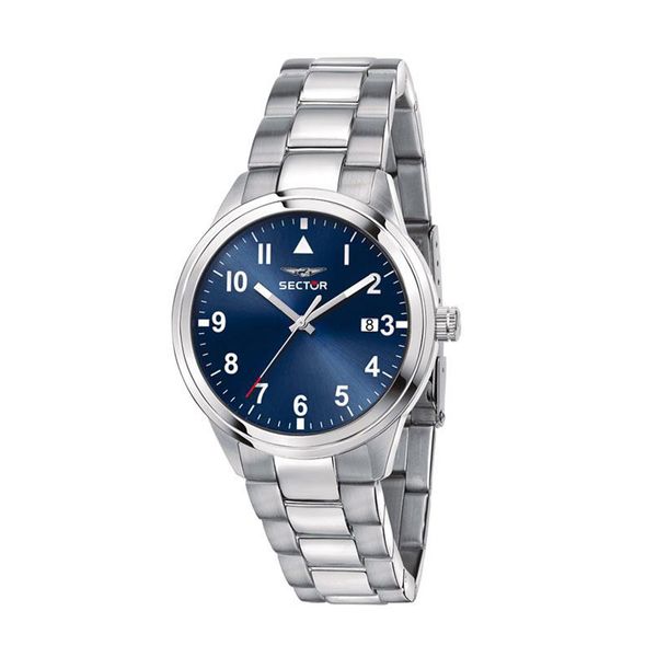 Sector Sector 670 Silver Stainless Steel Bracelet Ρολόι Χειρός