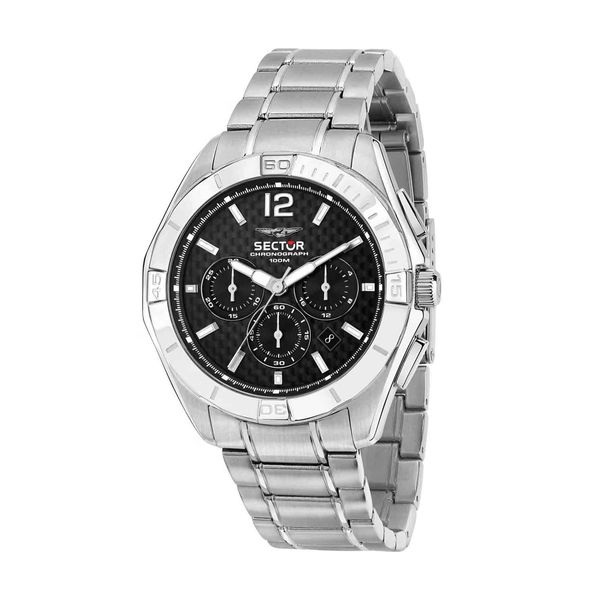 Sector Sector 790 Chronograph Silver Stainless Steel Bracelet Ρολόι Χειρός