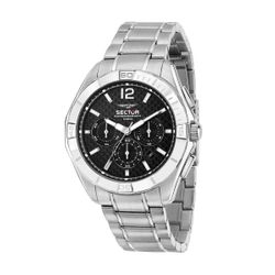 Sector 790 Chronograph Silver Stainless Steel Bracelet