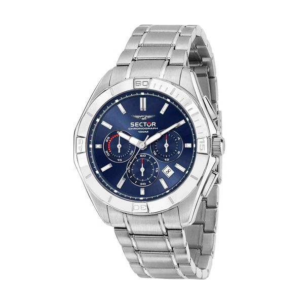 Sector Sector 790 Chronograph Silver Stainless Steel Bracelet Ρολόι Χειρός