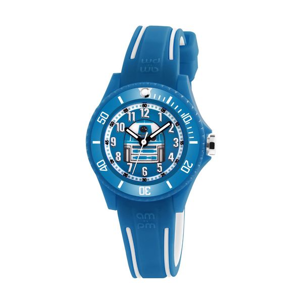 AM:PM AM:PM Star Wars Blue Silicone Strap Ρολόι Χειρός