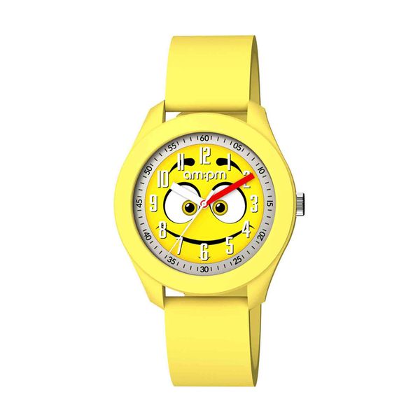 AM:PM AM:PM Kids Yellow Silicone Strap Ρολόι Χειρός