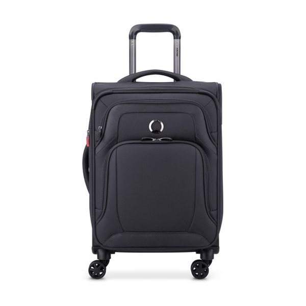 Delsey Optimax Καμπίνας Black Βαλίτσα Ταξιδίου
