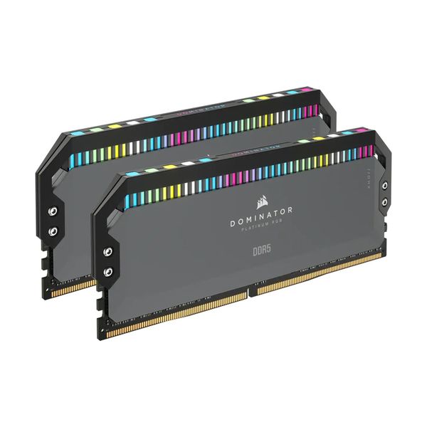 Corsair Corsair Dominator Platinum RGB 64GB (2x32GB) DDR5 DRAM 6000MT/s C40 AMD Expo Memory Kit Μνήμη RAM
