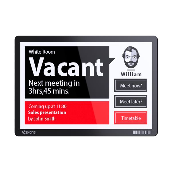 Zkong Label ZKC29V-N ESL Black Ηλεκτρονική Ετικέτα