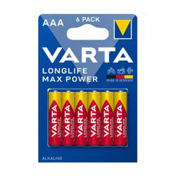 Varta Longlife Max Power AAA 6 τεμ