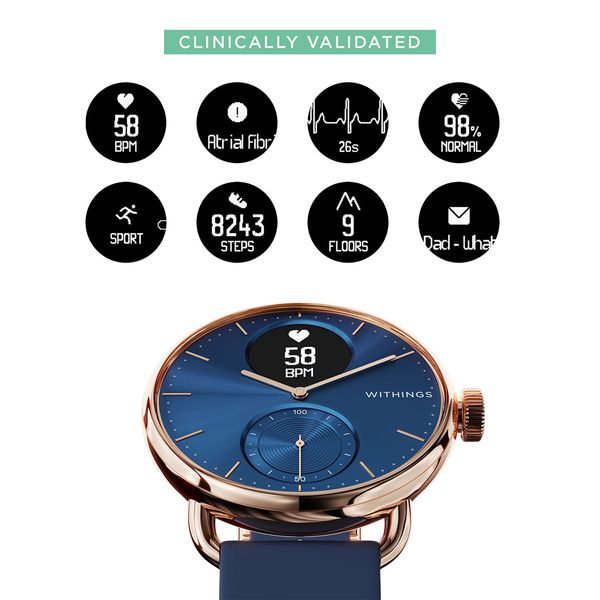 Withings Blue-Gold 38mm SmartWatch