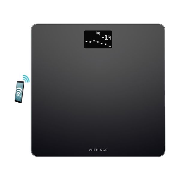 Withings Withings Body Black Ζυγαριά Μπάνιου