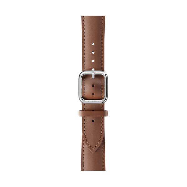 Withings Withings Leather Wristband Brown 18mm Λουράκι Smartwatch