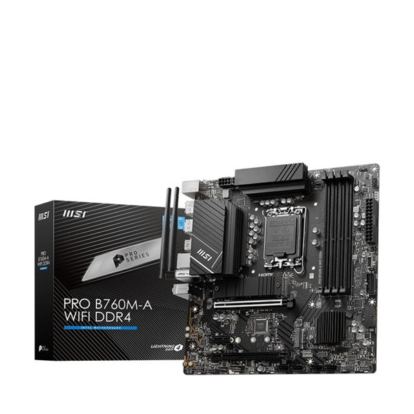 MSI MSI Pro B760M-A Wi-Fi DDR4 Μητρική Η/Υ