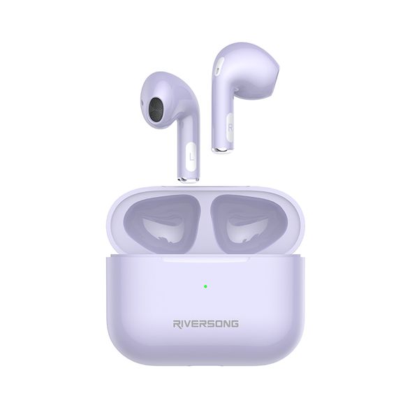 Riversong True Wireless Air Mini Pro Purple Ακουστικά Earbuds