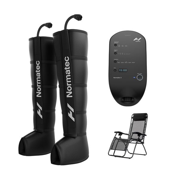 Hyperice Hyperice Normatec 3.0 Leg Attachment Tall & Control Unit με Δώρο Zero Gravity Chair Συσκευή Μασάζ Ποδιών