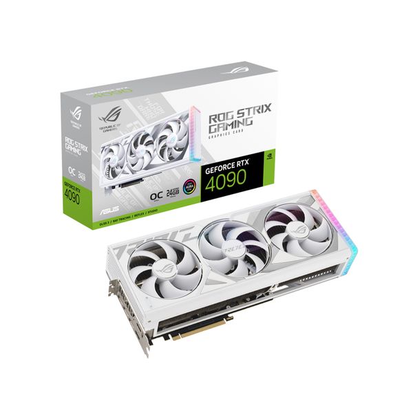 Asus Asus Rog Strix RTX 4090 OC 24GB White Κάρτα Γραφικών