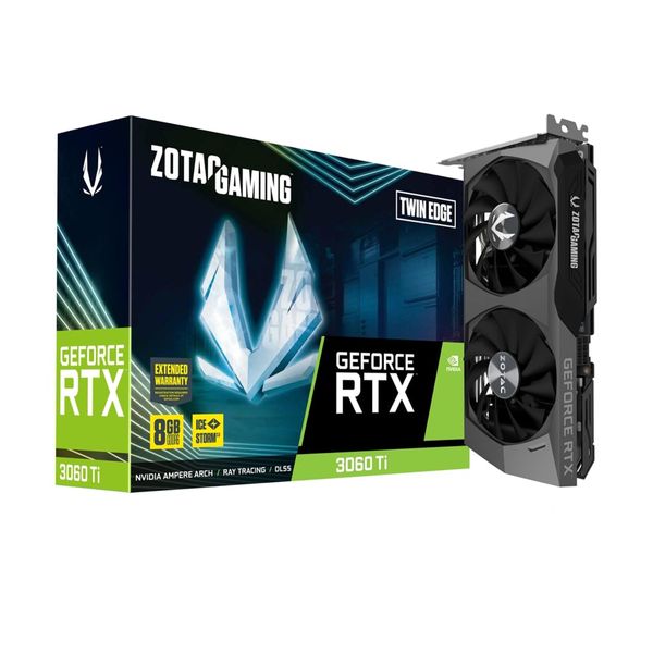 Zotac Zotac RTX 3060 Ti Twin Edge LHR 8GB Κάρτα Γραφικών