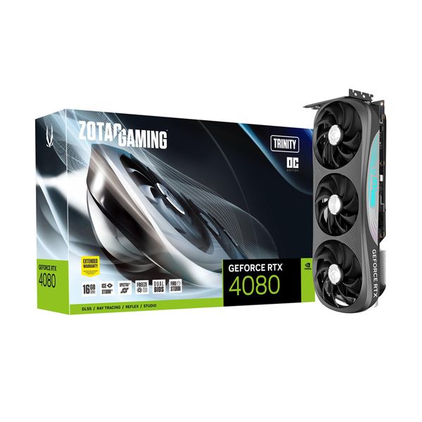 Zotac Zotac RTX 4080 Trinity 16GB OC Κάρτα Γραφικών