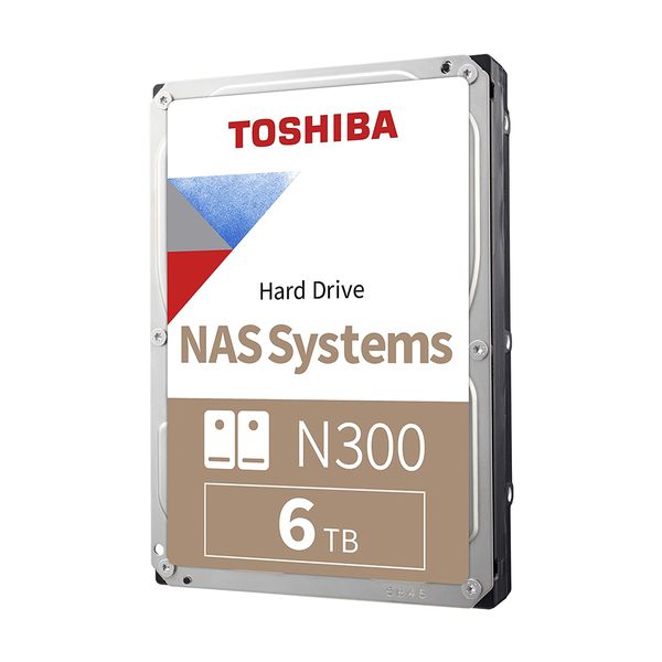 Toshiba N300 NAS 3.5&quot SATA 6TB HDD Εσωτερικός Σκληρός Δίσκος